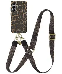AVY Samsung Galaxy S24 Plus MagSafe Hoesje met Koord 130CM Panthera Chic afbeelding