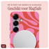 AVY Samsung Galaxy S24 Plus MagSafe Hoesje met Koord 32CM Rosé Twist afbeelding 7