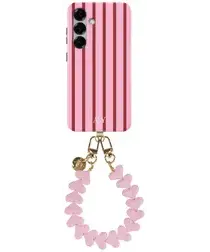AVY Samsung Galaxy S24 Plus MagSafe Hoesje met Koord 30CM Linea Hearts afbeelding