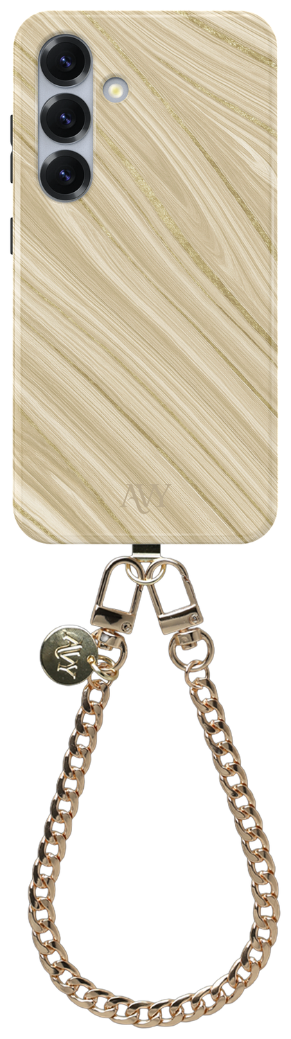 AVY Samsung Galaxy S24 MagSafe Hoesje met Koord 30CM Aurum Lien afbeelding 1