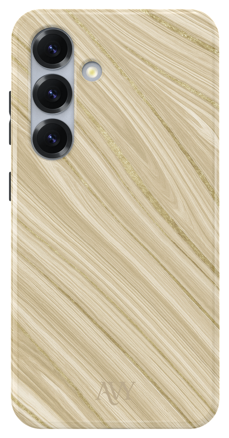 AVY Samsung Galaxy S24 MagSafe Hoesje met Koord 130CM Aurum Gold afbeelding 12