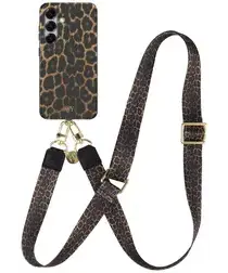 AVY Samsung Galaxy S24 MagSafe Hoesje met Koord 130CM Panthera Chic afbeelding