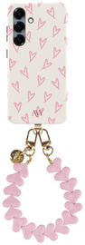 AVY Samsung Galaxy S24 MagSafe Hoesje met Koord 30CM Cupid Hearts
