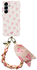 AVY Samsung Galaxy S24 MagSafe Hoesje met Koord 32CM Cupid Blush