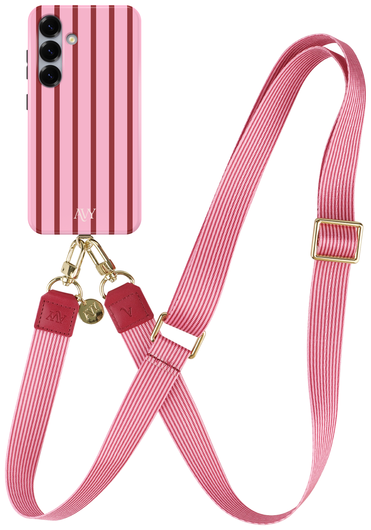 AVY Samsung Galaxy S24 MagSafe Hoesje met Koord 130CM Linea Sol afbeelding 1