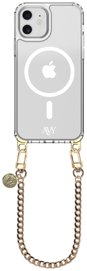 AVY Apple iPhone 11 Hoesje met Koord & MagSafe 30CM Aurum Lien afbeelding 1