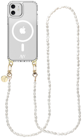 AVY Apple iPhone 11 Hoesje met Koord & MagSafe 120CM Perla Chic Long afbeelding