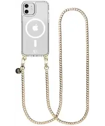 AVY Apple iPhone 11 Hoesje met Koord & MagSafe 120CM Aurum Lien Long afbeelding