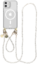 AVY Apple iPhone 11 Hoesje met Koord & MagSafe Set Perla Chic afbeelding