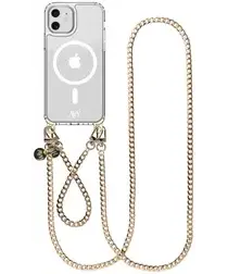 AVY Apple iPhone 11 Hoesje met Koord & MagSafe Set Aurum Lien afbeelding