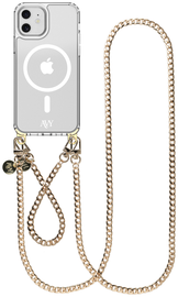 AVY Apple iPhone 11 Hoesje met Koord & MagSafe Set Aurum Lien afbeelding
