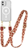 AVY Apple iPhone 11 Hoesje met Koord & MagSafe 130CM Botanique Roses
