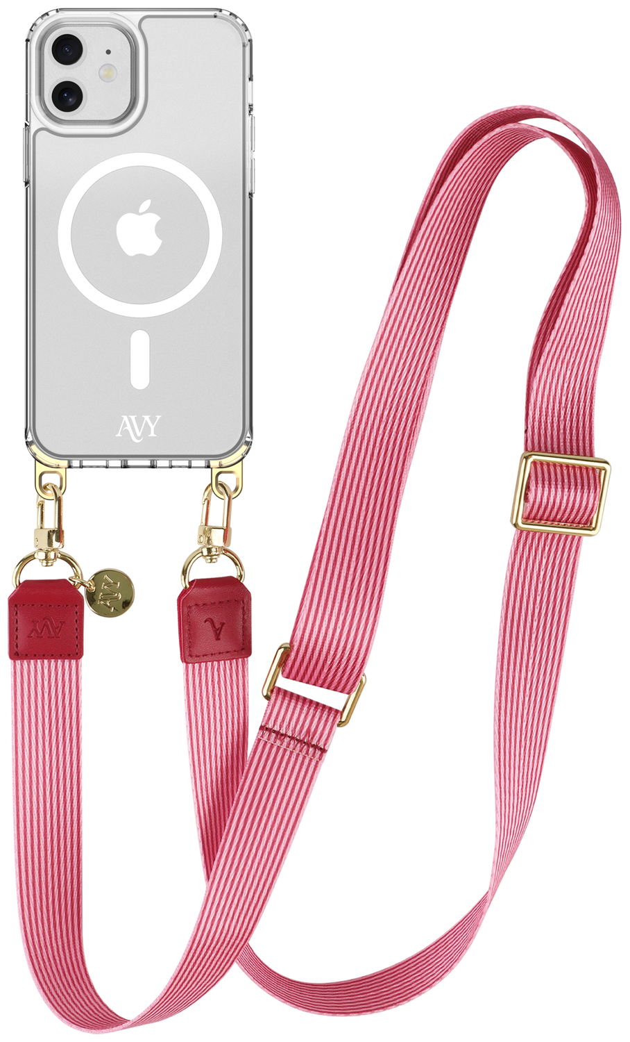 AVY Apple iPhone 11 Hoesje met Koord & MagSafe 130CM Linea Sol afbeelding 1