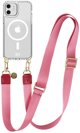 AVY Apple iPhone 11 Hoesje met Koord & MagSafe 130CM Linea Sol