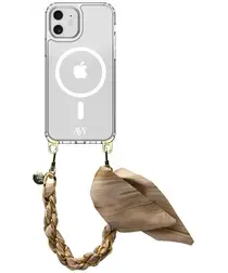 AVY Apple iPhone 11 Hoesje met Koord & MagSafe 32CM Aurum Gold afbeelding