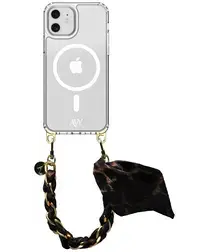 AVY Apple iPhone 11 Hoesje met Koord & MagSafe 32CM Panthera Chic afbeelding