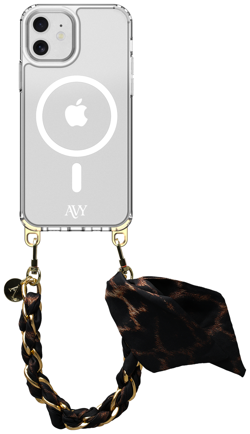 AVY Apple iPhone 11 Hoesje met Koord & MagSafe 32CM Panthera Chic afbeelding 1