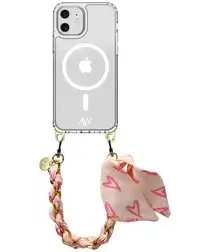 AVY Apple iPhone 11 Hoesje met Koord & MagSafe 32CM Cupid Blush afbeelding