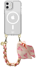 AVY Apple iPhone 11 Hoesje met Koord & MagSafe 32CM Cupid Blush