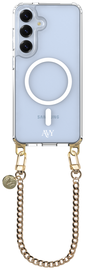AVY Samsung S25 Plus / S24 Plus Hoesje met Koord & MagSafe 30CM Aurum Lien afbeelding