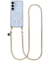 AVY Samsung S25 Plus / S24 Plus Hoesje met Koord & MagSafe 120CM Aurum Lien Long afbeelding