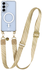 AVY Samsung S25 Plus / S24 Plus Hoesje met Koord & MagSafe 130CM Aurum Gold