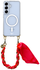 AVY Samsung S25 Plus / S24 Plus Hoesje met Koord & MagSafe 32CM Rosé Twist