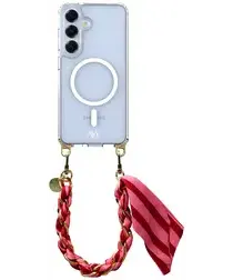 AVY Samsung S25 Plus / S24 Plus Hoesje met Koord & MagSafe 32CM Linea Sol afbeelding