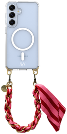AVY Samsung S25 Plus / S24 Plus Hoesje met Koord & MagSafe 32CM Linea Sol