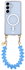 AVY Samsung Galaxy S25 / S24 Hoesje met Koord & MagSafe 30CM Cupid Blue