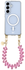 AVY Samsung Galaxy S25 / S24 Hoesje met Koord & MagSafe 30CM Cupid Clear Pink