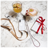 AVY Samsung Galaxy S25 / S24 Hoesje met Koord & MagSafe 120CM Silver Spark Long afbeelding 2