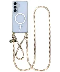 AVY Samsung Galaxy S25 / S24 Hoesje met Koord & MagSafe Set Aurum Lien afbeelding