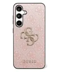 Guess Samsung Galaxy S25 FE Hoesje Big 4G Logo Back Cover Roze afbeelding