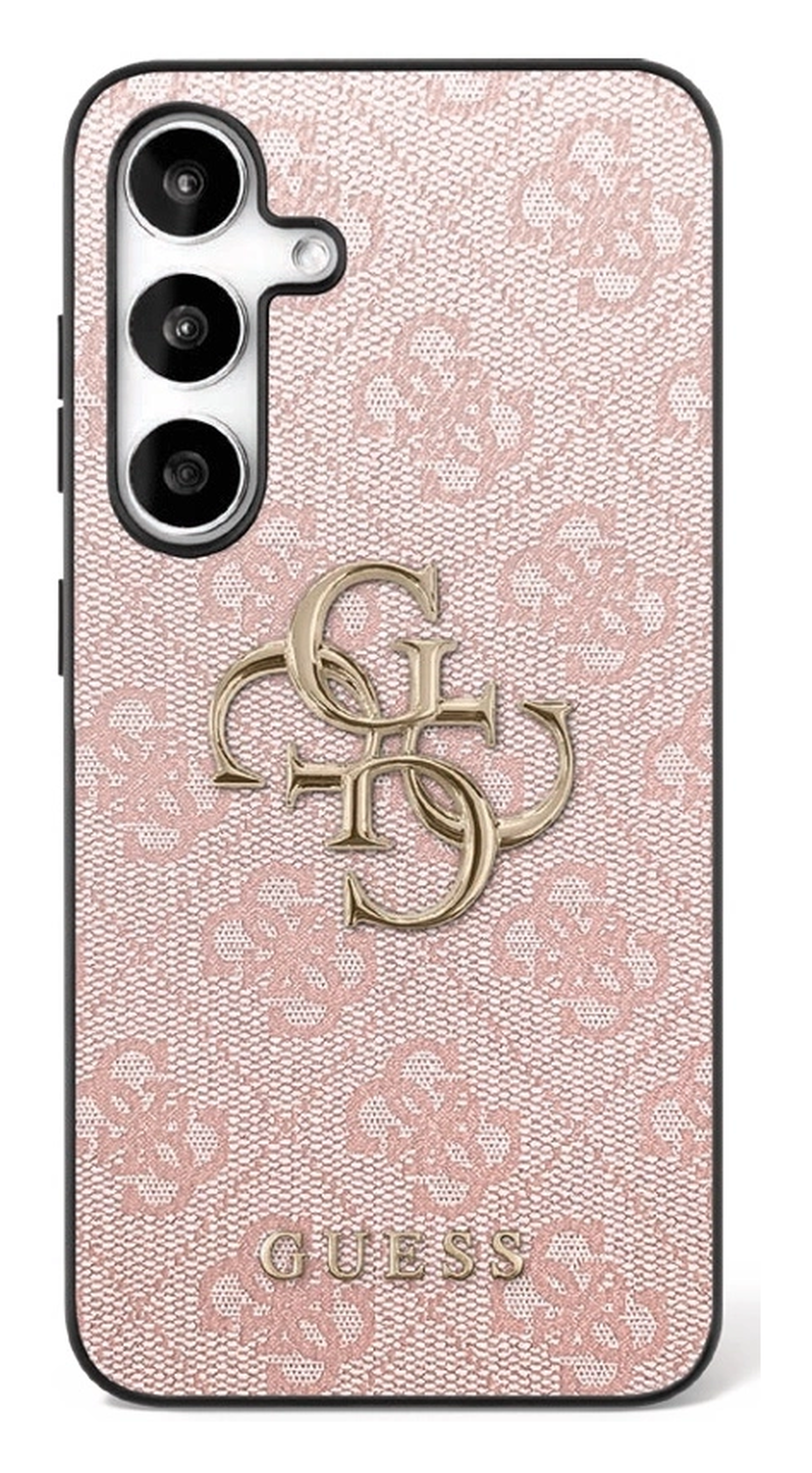 Guess Samsung Galaxy S25 FE Hoesje Big 4G Logo Back Cover Roze afbeelding 1