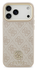 Guess iPhone 17 Pro Max Hoesje 4G Strass Logo Hoesje MagSafe met Koord Roze afbeelding 2