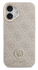 Guess iPhone 17 Hoesje 4G Strass Logo Hoesje MagSafe met Koord Roze afbeelding 2