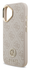 Guess iPhone 17 Hoesje 4G Strass Logo Hoesje MagSafe met Koord Roze afbeelding 5
