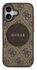 Guess 4G Circle Classic Logo iPhone 17 Hoesje MagSafe Bruin afbeelding 2