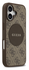 Guess 4G Circle Classic Logo iPhone 17 Hoesje MagSafe Bruin afbeelding 6
