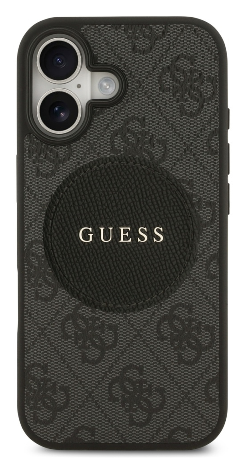 Guess 4G Circle Classic Logo iPhone 17 Hoesje MagSafe Zwart afbeelding 2