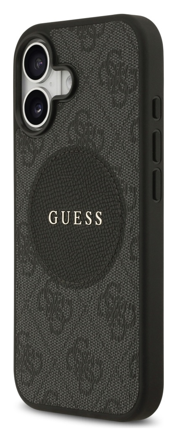 Guess 4G Circle Classic Logo iPhone 17 Hoesje MagSafe Zwart afbeelding 3