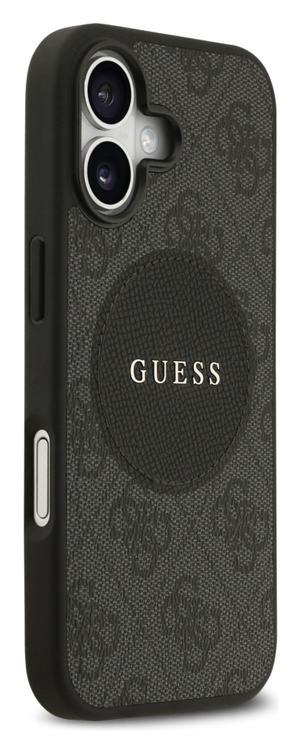 Guess 4G Circle Classic Logo iPhone 17 Hoesje MagSafe Zwart afbeelding 6