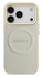 Guess Peony Hot Stamp iPhone 17 Pro Hoesje MagSafe Back Cover Beige afbeelding 2