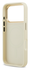 Guess Peony Hot Stamp iPhone 17 Pro Hoesje MagSafe Back Cover Beige afbeelding 4