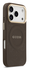 Guess Peony Hot Stamp iPhone 17 Pro Hoesje MagSafe Back Cover Bruin afbeelding 5