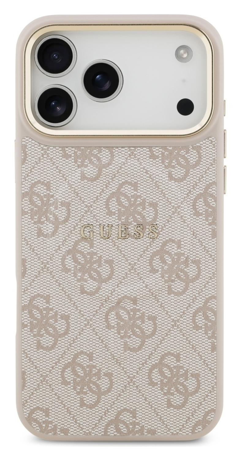 Guess 4G PU Classic Logo iPhone 17 Pro Max Hoesje MagSafe Roze afbeelding 2