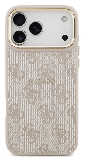 Guess 4G PU Classic Logo iPhone 17 Pro Max Hoesje MagSafe Roze afbeelding 2