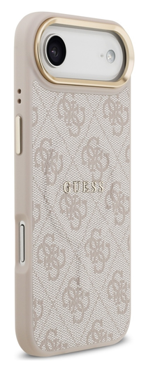 Guess 4G PU Classic Logo iPhone Air Hoesje MagSafe Back Cover Roze afbeelding 5