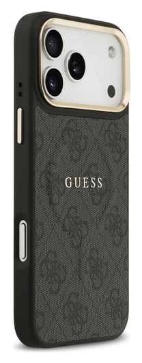 Guess 4G PU Classic Logo iPhone 17 Pro Max Hoesje MagSafe Zwart afbeelding 5